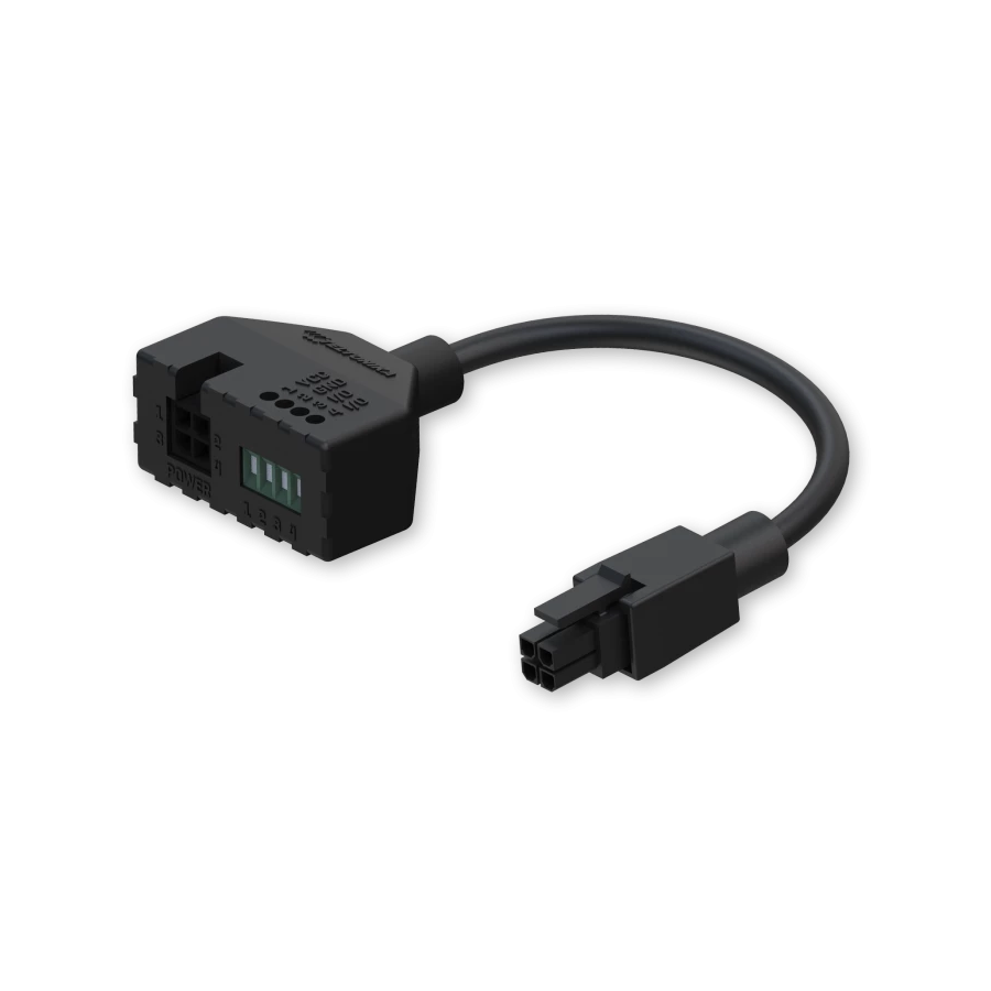 Strömadapter 4-polig åtkomst till in-/utgångar