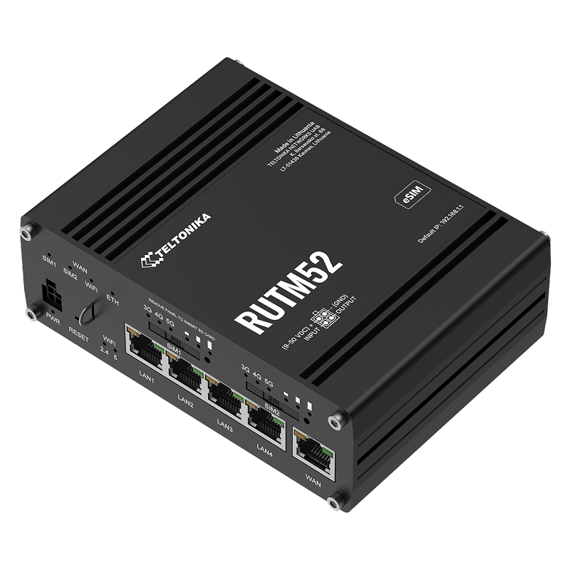 RUTM52 router
