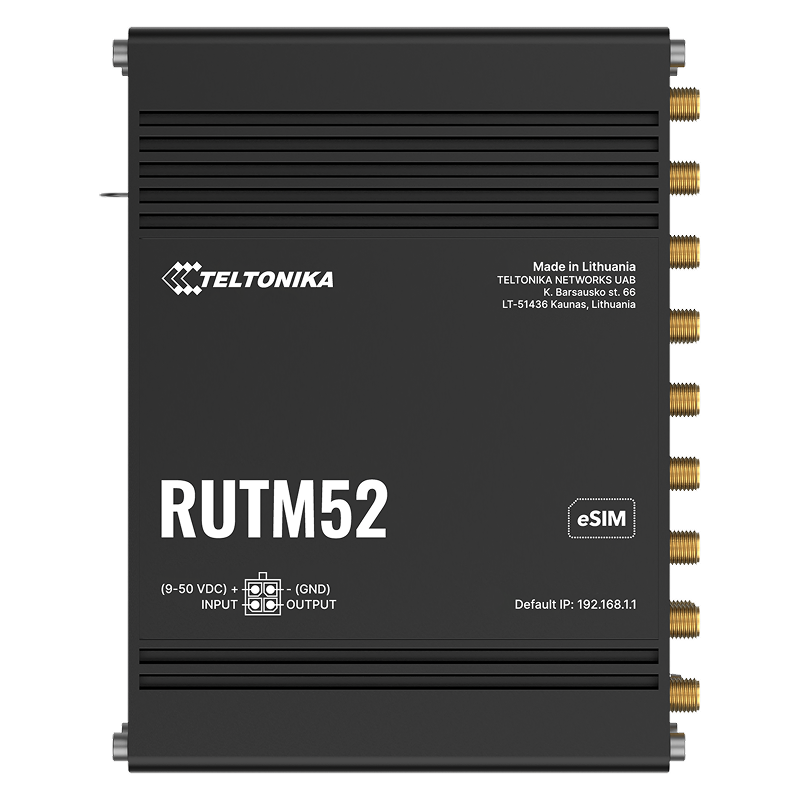 RUTM52 router