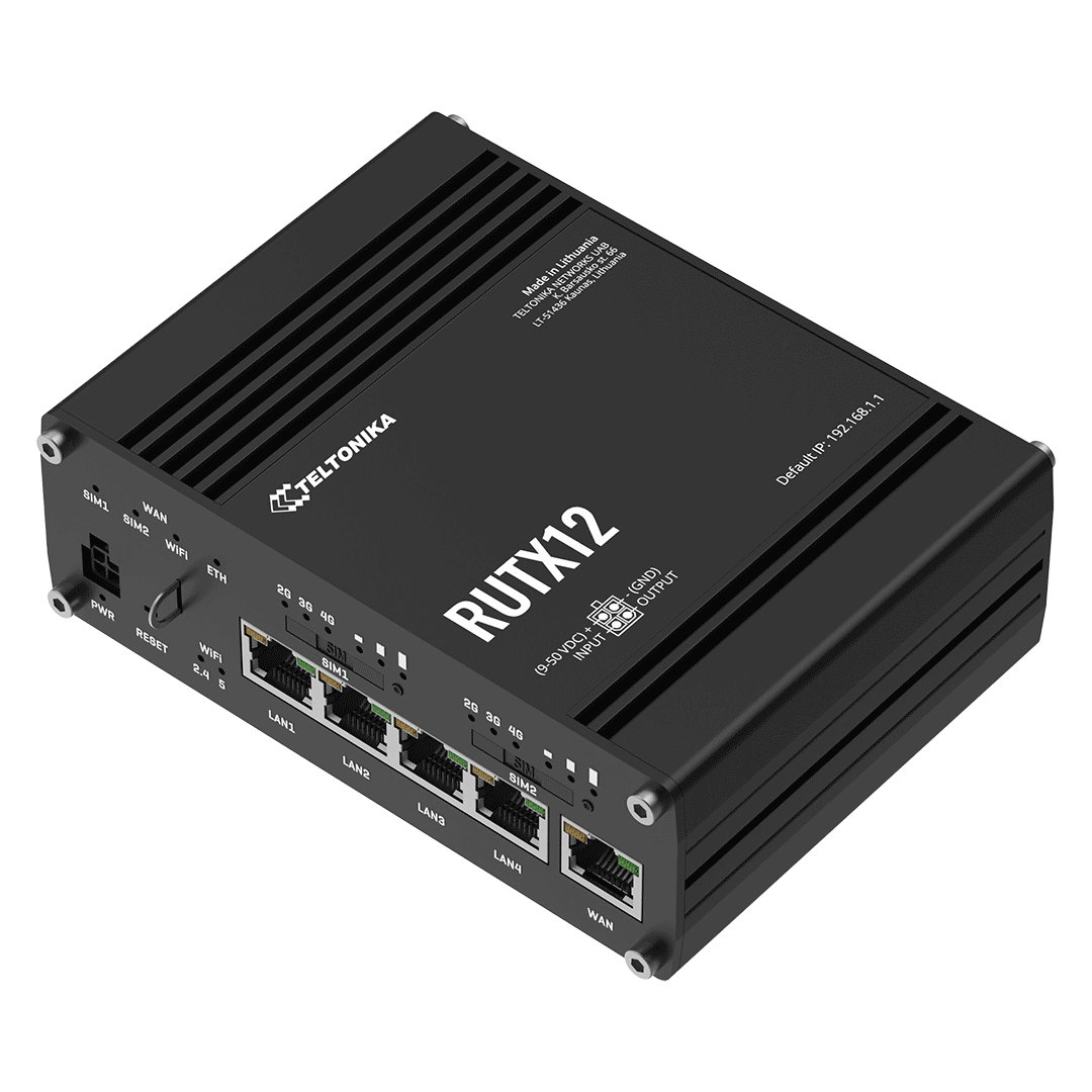 RUTX12 4G router