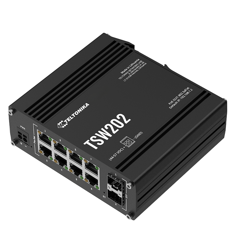 TSW202 - PoE+ Ethernet-switch
