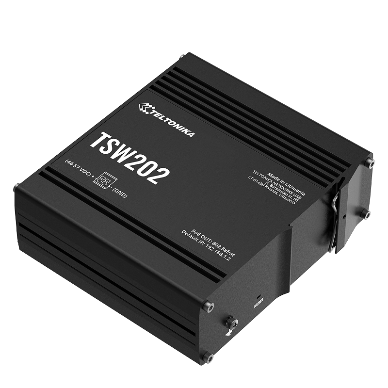 TSW202 - PoE+ Ethernet-switch