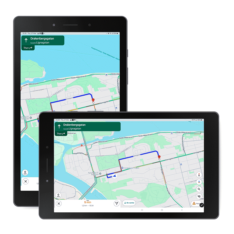 Kartlager för Alecom Navigator