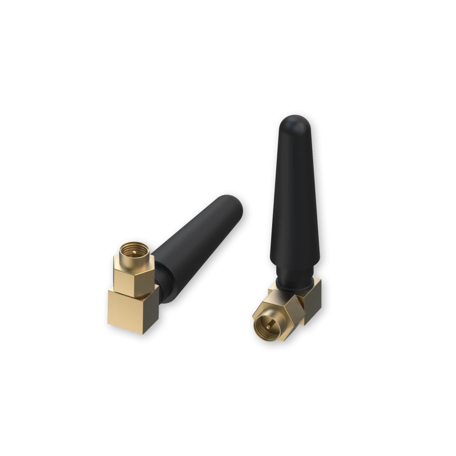 Vinklad mobil SMA-antenn