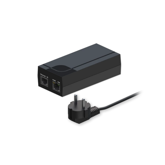 Enkelport Gigabit PoE-injektor 15 w