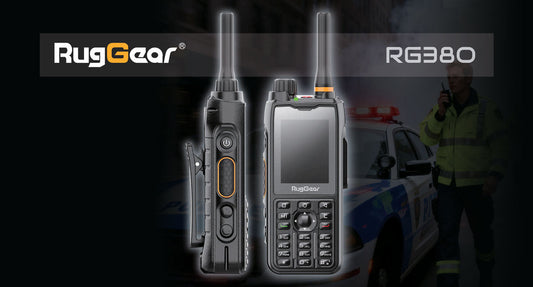 Kommer snart - RG380 4G PoC-radio från RugGear