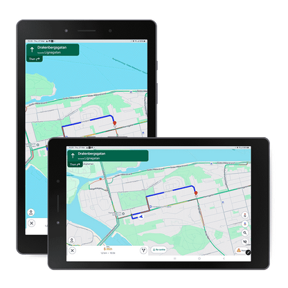 Kartlager för Alecom Navigator