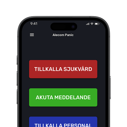 Alecom Panic app