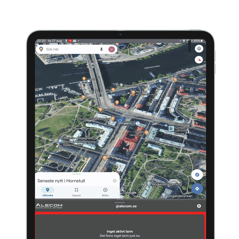 Alecom Navigator app